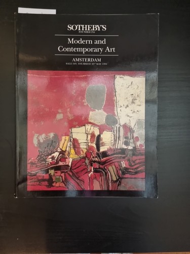 Sothebys auction catalogue - catalogue, may