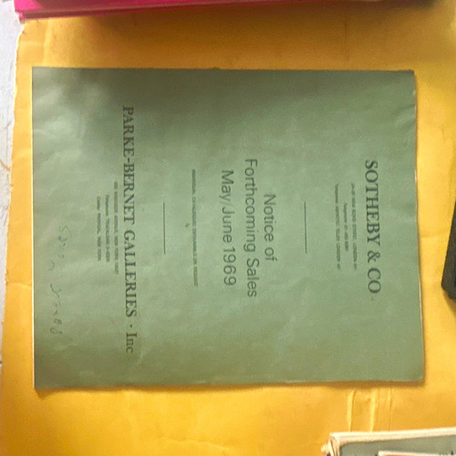 Sotheby notice of - &, co