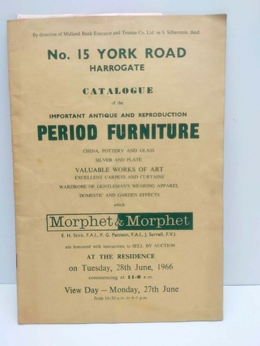 1966 auction catalogue for - auction,