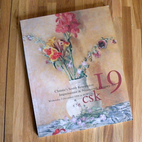 Christies auction catalogue - auction,