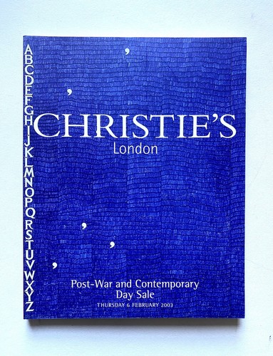 Christie auction catalogue - auction,