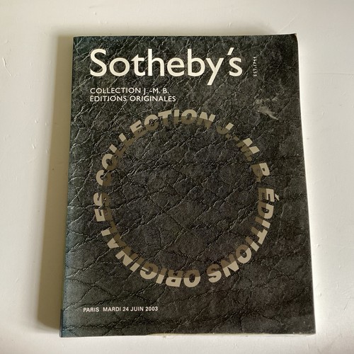 Sotheby auction catalogue - sotheby’s,