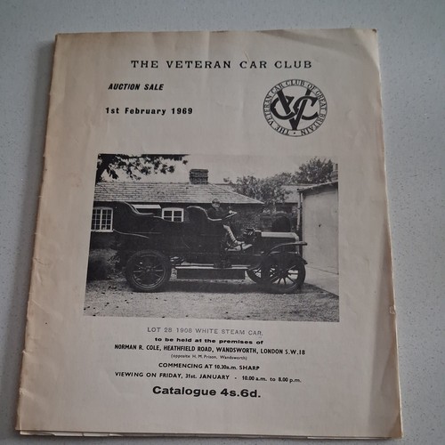 The veteran car - club, auction