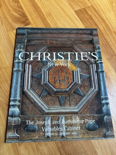 Christie catalog joseph - christie's, ny