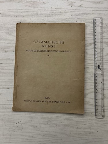 German auction catalogue - german, 1927
