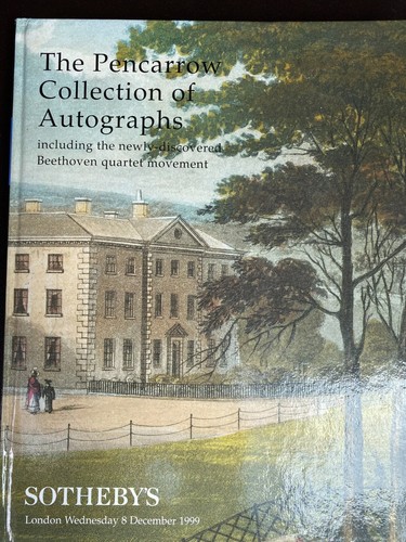 Sotheby auction catalogue - auction,