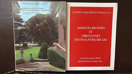 Sotheby auction catalogues - auction,