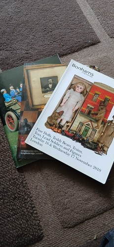 Three auction catalogues - catalogues, of