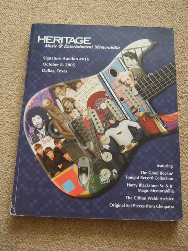 Heritage auction catalogue
