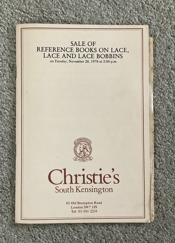 Christies auction catalogue - auction,