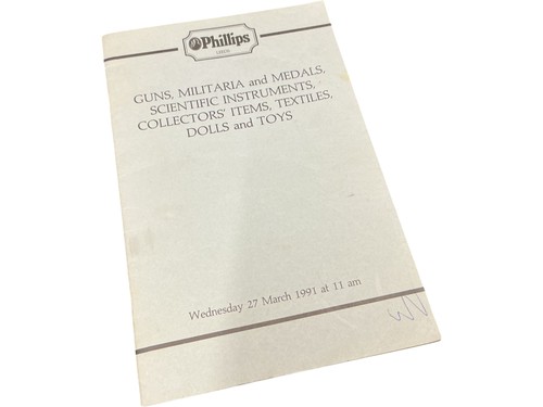 Phillips 1991 auction - phillips,