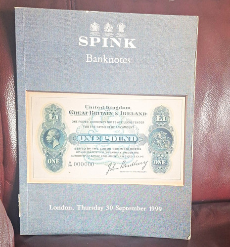 Spink banknotes auction - banknotes,