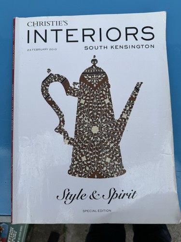 Christie interiors auction - interiors,