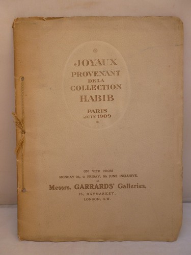 1909 habib collection fine - 1909,