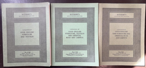 Sotheby auction catalog - auction,