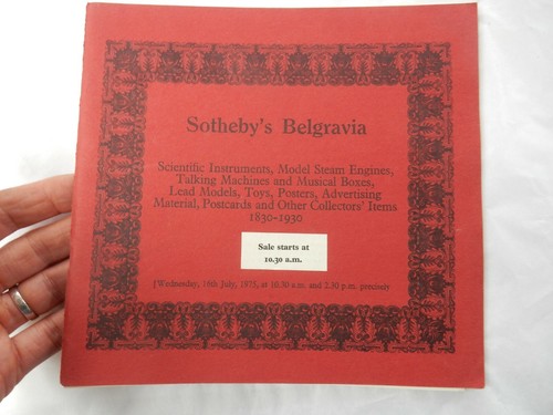 Sothebys auction catalogue - sothebys,