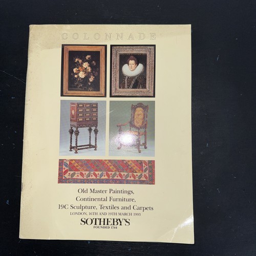 Sotheby auction catalogue - auction,